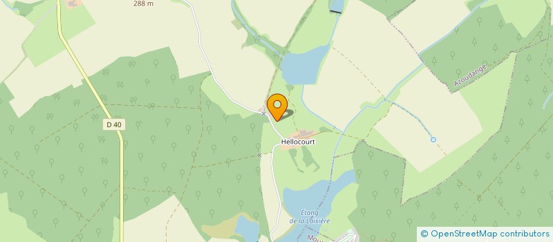 localisation de l'entreprise SOCIETE CIVILE D'EXPLOITATION AGRICOLE HELLOCOURT  MAIZIERES-LES-VIC