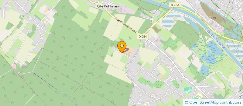localisation de l'entreprise SOCIETE CIVILE D'EXPLOITATION AGRICOLE HUART à ODOMEZ