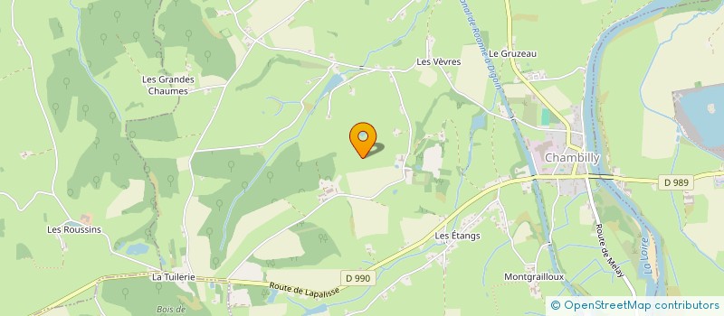 localisation de l'entreprise SOCIETE CIVILE D'EXPLOITATION AGRICOLE JEROME BEAUCHAMP  CHAMBILLY