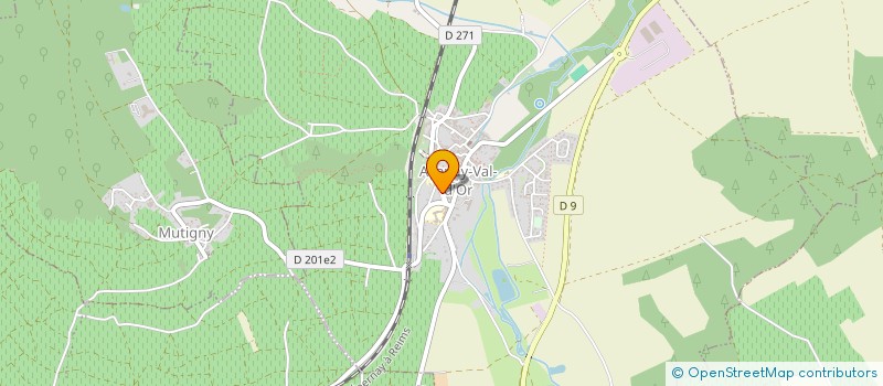 localisation de l'entreprise SOCIETE CIVILE D'EXPLOITATION AGRICOLE LA BLINIERE  AVENAY-VAL-D'OR