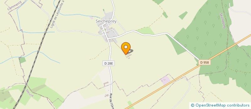 localisation de l'entreprise SOCIETE CIVILE D'EXPLOITATION AGRICOLE LA CERES  SEICHEPREY