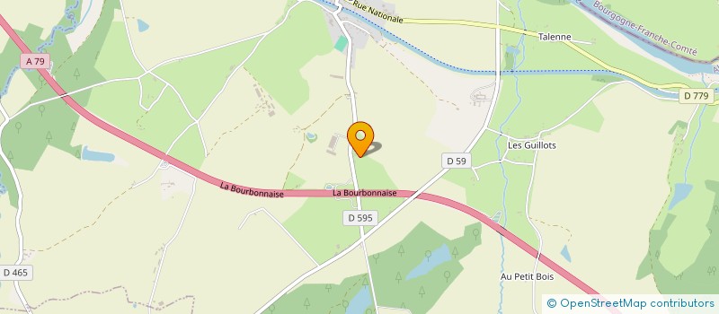 localisation de l'entreprise SOCIETE CIVILE D'EXPLOITATION AGRICOLE LA LOGE VEILLON à SALIGNY-SUR-ROUDON