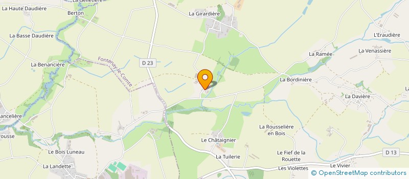 localisation de l'entreprise SOCIETE CIVILE D'EXPLOITATION AGRICOLE LAITIERE LES DEUX LAIT à LE BOUPERE