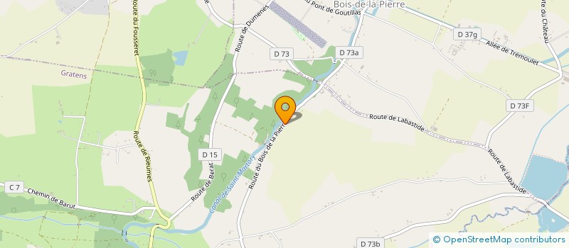 localisation de l'entreprise SOCIETE CIVILE D'EXPLOITATION AGRICOLE LARROQUE- VALERY  GRATENS