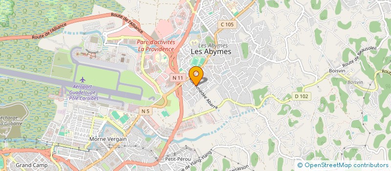localisation de l'entreprise SOCIETE CIVILE D'EXPLOITATION AGRICOLE LE JARDIN DE PAPIN à LES ABYMES