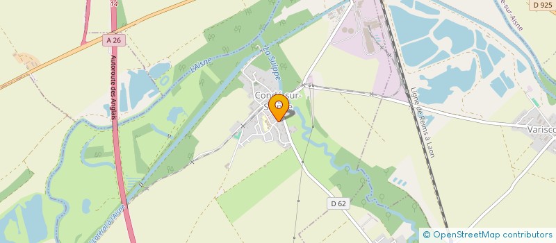 localisation de l'entreprise SOCIETE CIVILE D'EXPLOITATION AGRICOLE LE PARQUIER ET PAR ABREVIATION S.C.E.A. LE PARQUIER à VARISCOURT