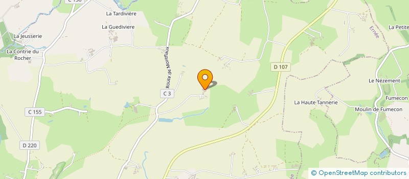 localisation de l'entreprise SOCIETE CIVILE D EXPLOITATION AGRICOLE LES CONTRIES  ERNEE