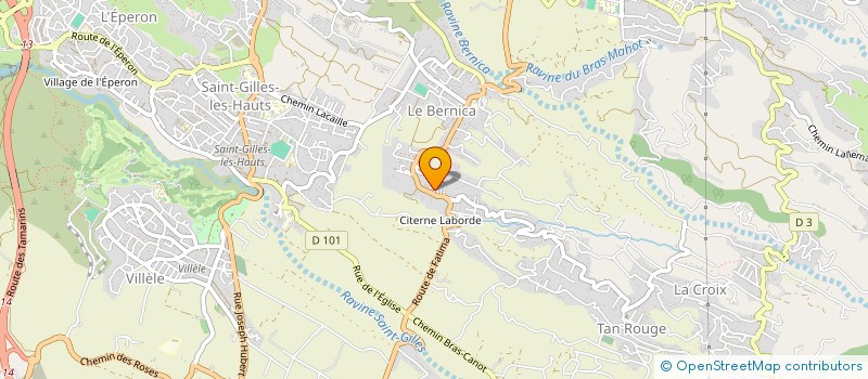 localisation de l'entreprise SOCIETE CIVILE D'EXPLOITATION AGRICOLE LES POUSSES VERTES à SAINT-PAUL
