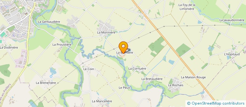 localisation de l'entreprise SOCIETE CIVILE D'EXPLOITATION AGRICOLE LES TONNELLES à CHAVAGNES-EN-PAILLERS
