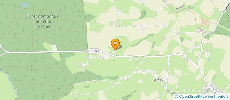 localisation de l'entreprise SOCIETE CIVILE D EXPLOITATION AGRICOLE LIGNEUL à SAINT-SYMPHORIEN