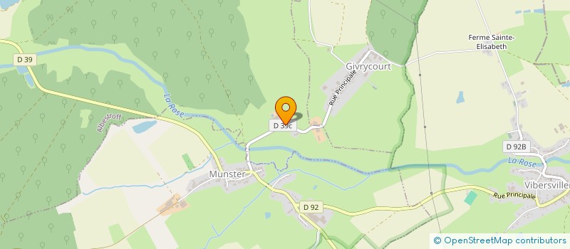 localisation de l'entreprise SOCIETE CIVILE D'EXPLOITATION AGRICOLE LUKAT  ALBESTROFF