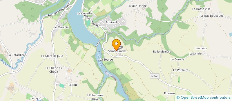 localisation de l'entreprise SOCIETE CIVILE D'EXPLOITATION AGRICOLE MARC'H MAUDEZ  MEGRIT