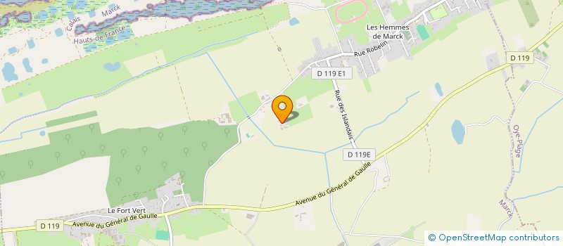 localisation de l'entreprise SOCIETE CIVILE D'EXPLOITATION AGRICOLE POUPART ROUSSEZ à MARCK