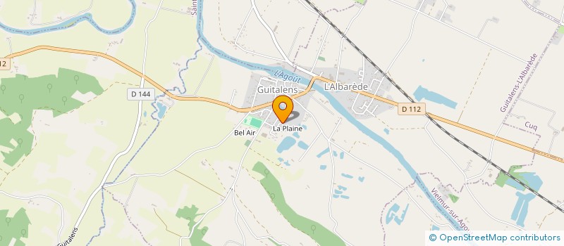 localisation de l'entreprise SOCIETE CIVILE D'EXPLOITATION AGRICOLE RAYNAUD LSOB  TEYSSODE