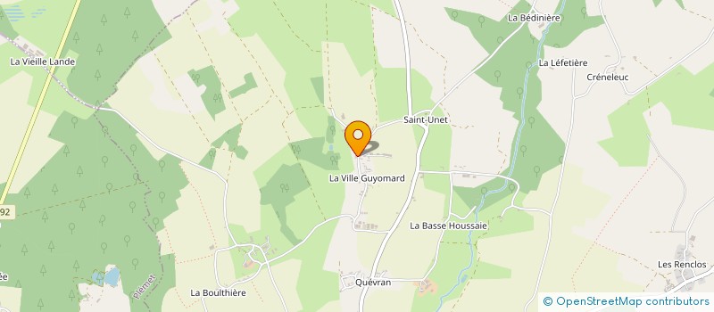 localisation de l'entreprise SOCIETE CIVILE D'EXPLOITATION AGRICOLE ROUXEL-HAMARD  LAURENAN