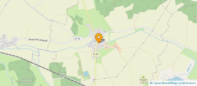 localisation de l'entreprise SOCIETE CIVILE D'EXPLOITATION AGRICOLE SAINT AMOUR  LANDROFF