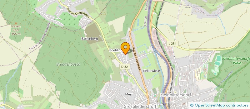 localisation de l'entreprise SOCIETE CIVILE D'EXPLOITATION AGRICOLE SAINT MAURICE à LIXING-LES-ROUHLING