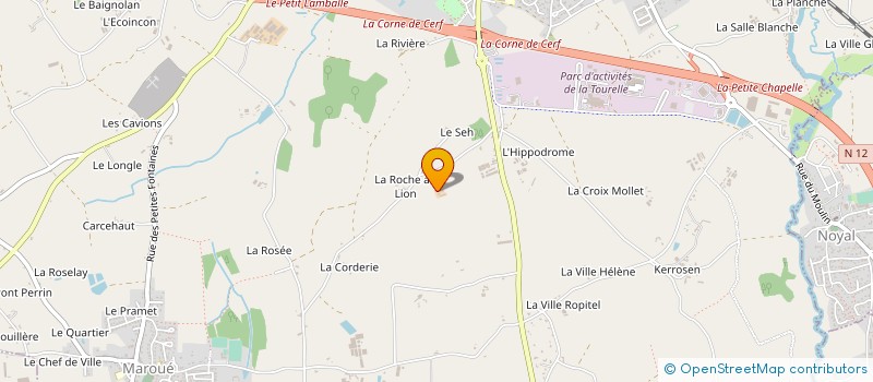 localisation de l'entreprise SOCIETE CIVILE D'EXPLOITATION AGRICOLE TRYALIN à LAMBALLE-ARMOR