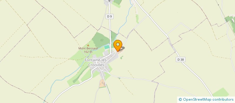 localisation de l'entreprise SOCIETE CIVILE D'EXPLOITATION AGRICOLE VERMERSCH à FONTAINE-LES-CROISILLES