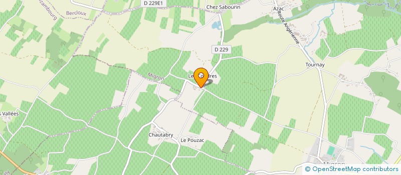 localisation de l'entreprise SOCIETE CIVILE D EXPLOITATION AGRICOLE VIGNOBLE SAINT-CAPRAIS  MIGRON