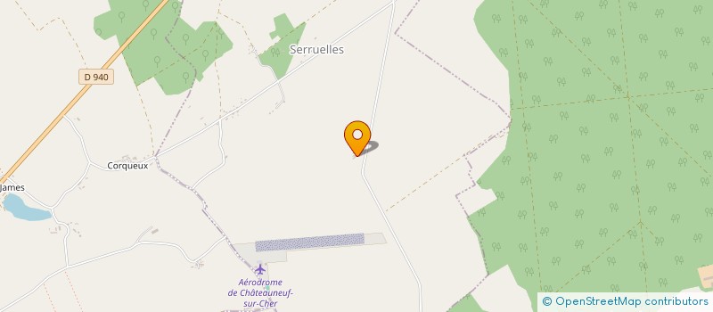 localisation de l'entreprise SOCIETE CIVILE D'EXPLOITATION DU CHARME  SERRUELLES