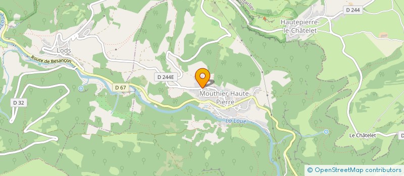 localisation de l'entreprise SOCIETE CIVILE D'EXPLOITATION EN COMMUN DOMAINE DE FONSEMAGNE à MOUTHIER-HAUTE-PIERRE