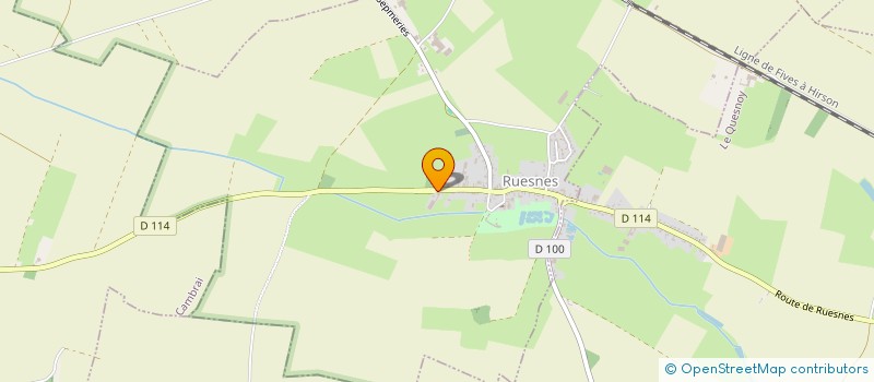 localisation de l'entreprise SOCIETE CIVILE D'EXPLOITATION EN COMMUN SERPILLON  RUESNES