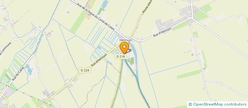 localisation de l'entreprise SOCIETE CIVILE D'HENNUIN à SAINTE-MARIE-KERQUE