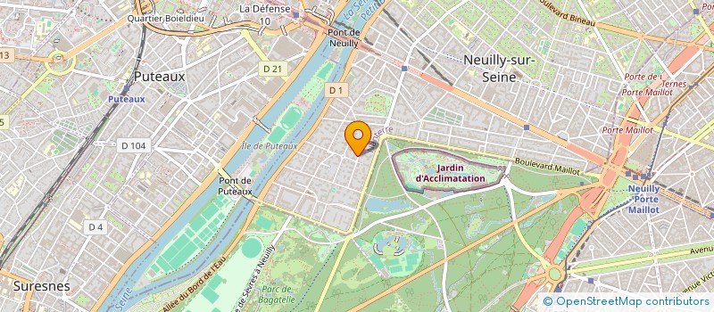localisation de l'entreprise SOCIETE CIVILE D'INTERETS FAMILIAUX à NEUILLY-SUR-SEINE