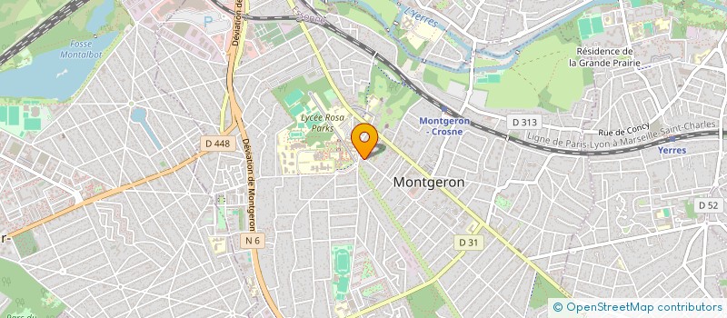 localisation de l'entreprise SOCIETE CIVILE D'INVESTISSEMENT COSSON & CIE à MONTGERON