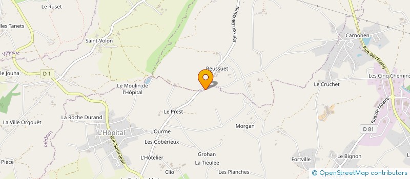 localisation de l'entreprise SOCIETE CIVILE D'INVESTISSEMENT MORGANTEM à QUESSOY