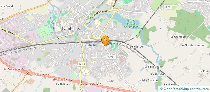 localisation de l'entreprise SOCIETE CIVILE D INVESTISSEMENT SIMA à LAMBALLE-ARMOR