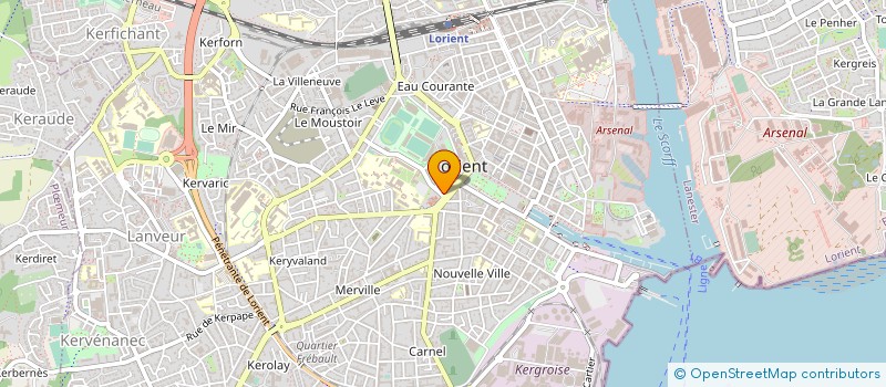 localisation de l'entreprise SOCIETE CIVILE D.M.F. à LORIENT