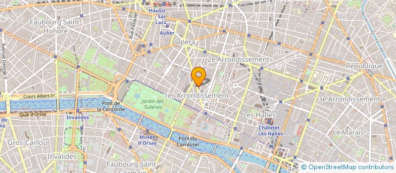 localisation de l'entreprise SOCIETE CIVILE D ORCEL à PARIS