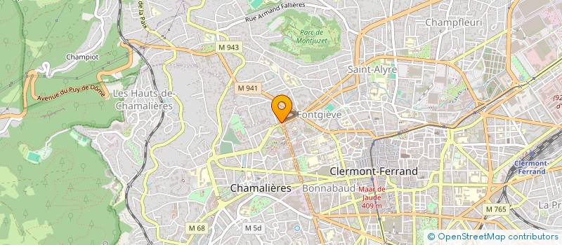 localisation de l'entreprise SOCIETE CIVILE D.V. à CLERMONT-FERRAND