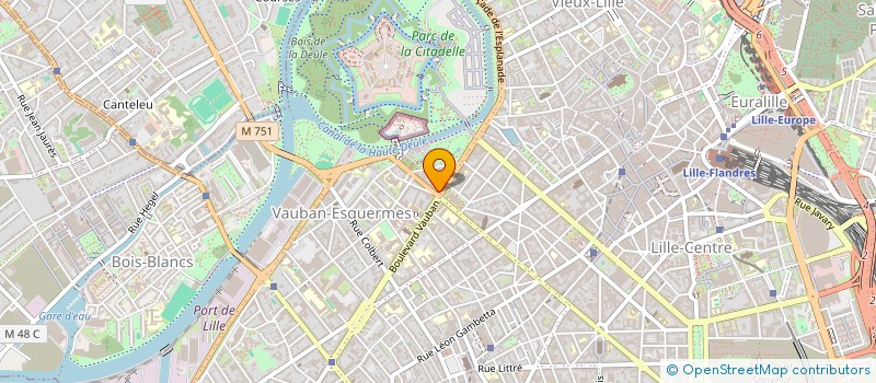 localisation de l'entreprise SOCIETE CIVILE DACHA  LILLE