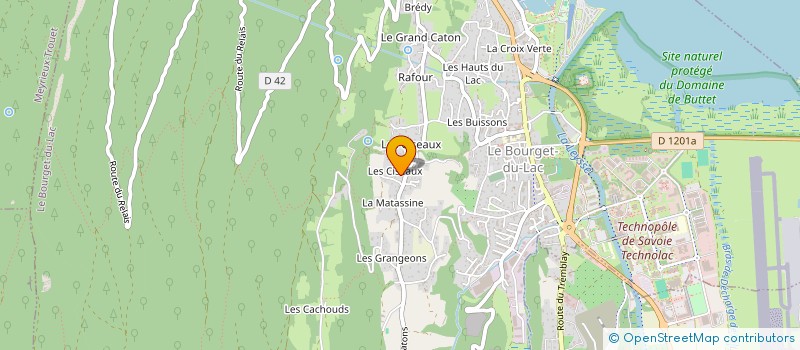 localisation de l'entreprise SOCIETE CIVILE DAKA  LE BOURGET-DU-LAC