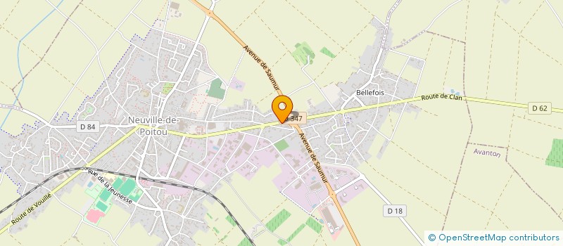 localisation de l'entreprise SOCIETE CIVILE DALICYO  NEUVILLE-DE-POITOU