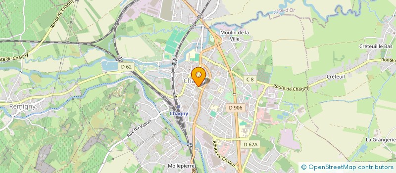 localisation de l'entreprise SOCIETE CIVILE DANTON  REMIGNY