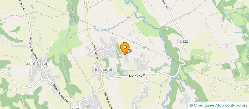 localisation de l'entreprise SOCIETE CIVILE DANY  BERNADETS