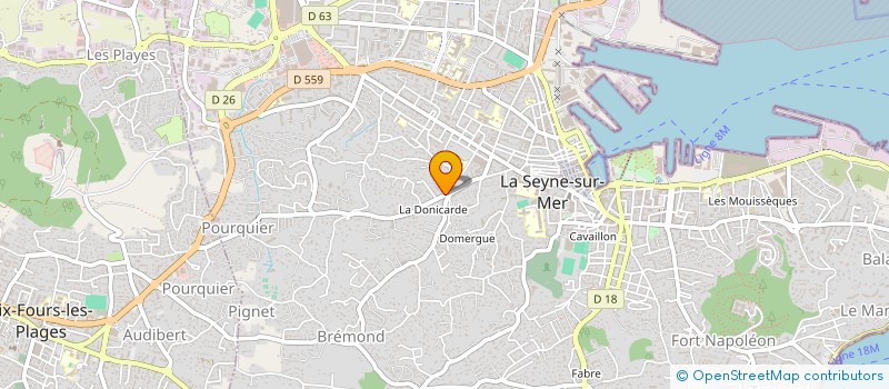 localisation de l'entreprise SOCIETE CIVILE DANYS à LA SEYNE-SUR-MER