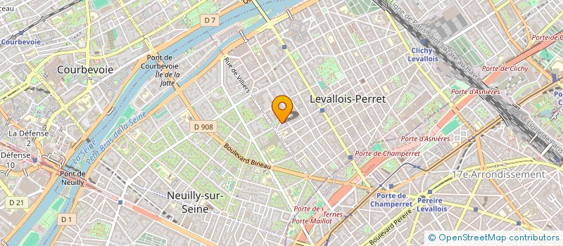 localisation de l'entreprise SOCIETE CIVILE DARGENT à LEVALLOIS-PERRET