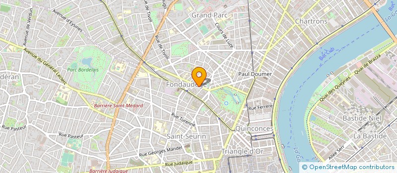 localisation de l'entreprise SOCIETE CIVILE DE BERTINEAU à BORDEAUX