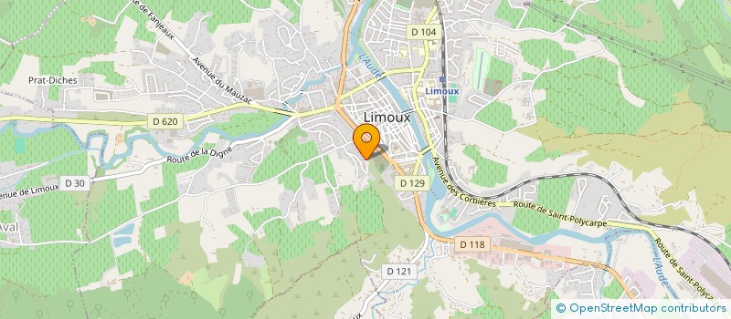 localisation de l'entreprise SOCIETE CIVILE DE BORDE BASSE  LIMOUX