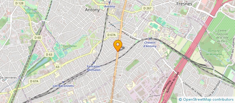 localisation de l'entreprise SOCIETE CIVILE DE BREVIANDE à ANTONY