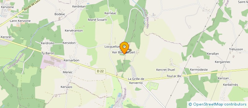 localisation de l'entreprise SOCIETE CIVILE DE CASTEL BEL-AIR  LOCOAL-MENDON