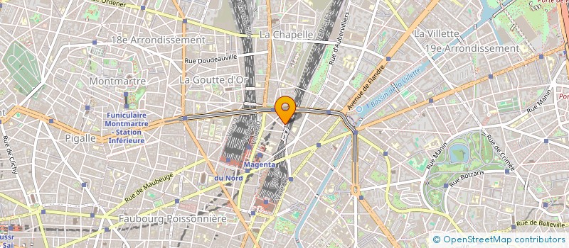 localisation de l'entreprise SOCIETE CIVILE DE CHANVAL  PARIS