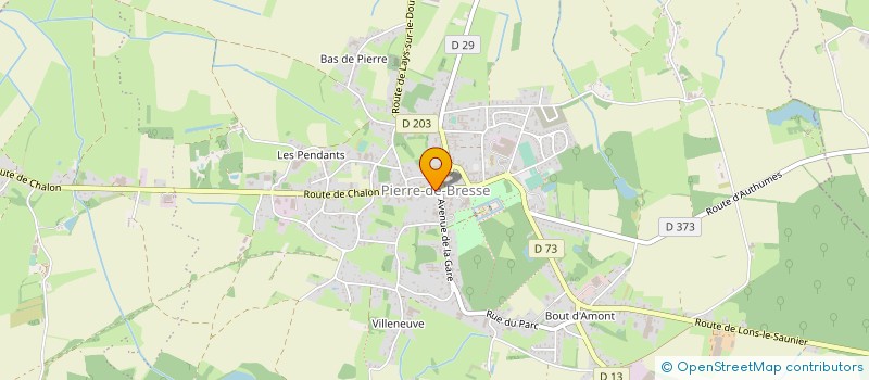 localisation de l'entreprise SOCIETE CIVILE DE CHARRECONDUIT à PIERRE-DE-BRESSE