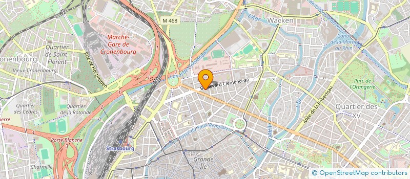 localisation de l'entreprise SOCIETE CIVILE DE CHASSE DE HIPSHEIM à STRASBOURG