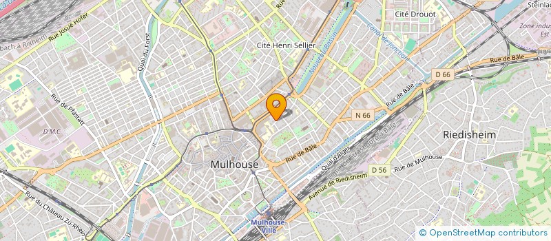 localisation de l'entreprise SOCIETE CIVILE DE CHASSE DU HAICOT  MULHOUSE